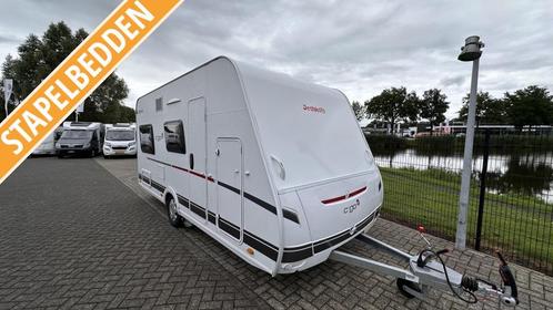 Dethleffs C'Go UP 465 KR Stapelbed / Mover / Airco / 6 pers., Caravans en Kamperen, Caravans, Bedrijf, tot en met 6, Rondzit, Dethleffs