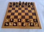 Schaakspel + Dammen complete set - schaak schaken, Gebruikt, Ophalen of Verzenden