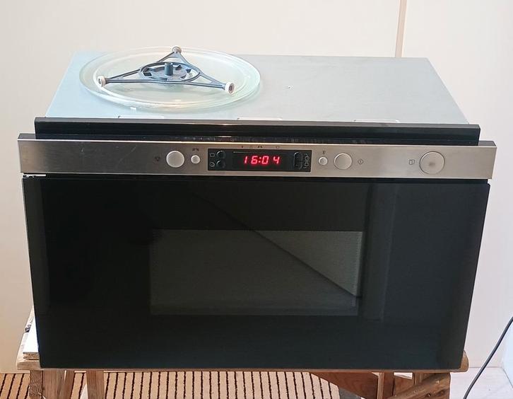 Ikea inbouw magnetron 001.825.66 Mod. MW A02 S Bouwjaar 2012, Witgoed en Apparatuur, Magnetrons, Gebruikt, Inbouw, Magnetron, 45 tot 60 cm