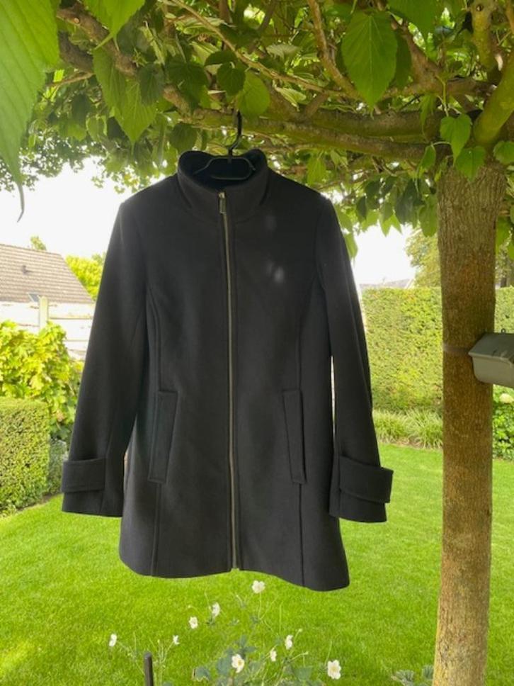 NIEUWE donkerblauw winterjas / ETAGE jas wol dames maat 38, Kleding | Dames, Jassen | Winter, Nieuw, Maat 38/40 (M), Blauw, Ophalen