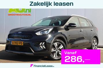 Kia Niro 1.6 GDi Hybrid DynamicLine Automaat Half Leder Navi beschikbaar voor biedingen