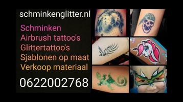 Airbrush tattoo's beschikbaar voor biedingen