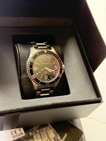 Hamilton Khaki Navy Scuba H64515337 Full Set beschikbaar voor biedingen