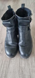 Zwarte enkellaarsjes, Zwart, Lage of Enkellaarzen, Ophalen of Verzenden, Onbekend