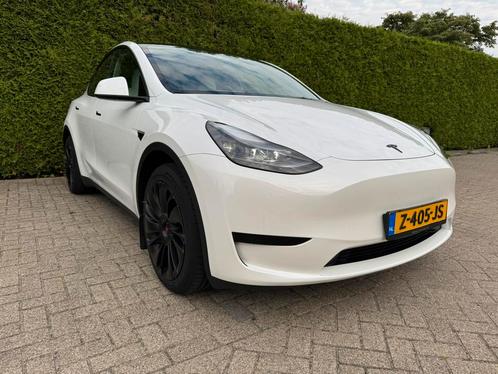 Tesla Model Y 2023 Wit, Auto's, Tesla, Particulier, Model Y, Elektrisch, SUV of Terreinwagen, Automaat, Geïmporteerd, Wit, Achterwielaandrijving