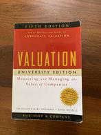 Valution, Mc Kinsey & Company, Ophalen of Verzenden, Zo goed als nieuw, Economie en Marketing