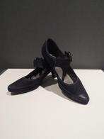 Paul Green, dames pump, zwart leder, schoenen, maat: 39, Pumps, Zwart, Ophalen of Verzenden, Zo goed als nieuw