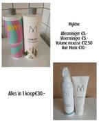 Mylène Alles-in-1 Pakket: Schoonmaak & Haarverzorging, Ophalen of Verzenden, Nieuw, Gel, Wax, Haarlak of Mousse