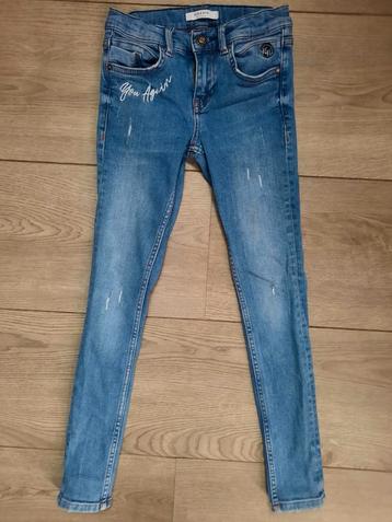 Nik&Nik Nik & Nik broek jeans skinny blauw maat 140 beschikbaar voor biedingen