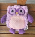 Warmies uil paars warmteknuffel magnetronknuffel, Kinderen en Baby's, Speelgoed | Knuffels en Pluche, Ophalen of Verzenden, Gebruikt