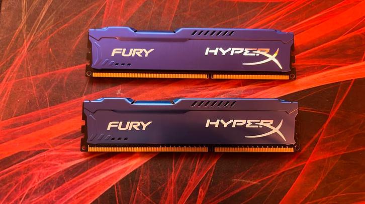 8GB DDR3 1300Mhz Desktop Werkgeheugen (2x 4GB), Computers en Software, RAM geheugen, Zo goed als nieuw, Desktop, 8 GB, DDR3, Ophalen of Verzenden