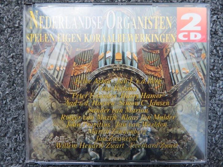 2Cd orgel: Nederlandse organisten spelen eigen koraalbewerki, Cd's en Dvd's, Cd's | Religie en Gospel, Zo goed als nieuw, Gospel