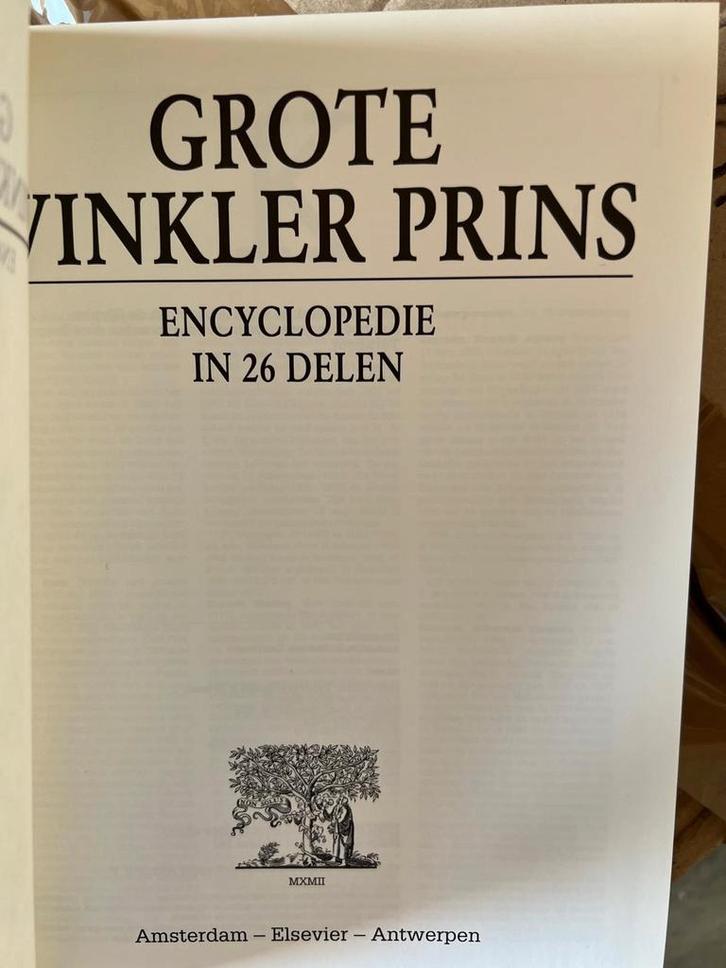 Grote Winkler Prins Encyclopedie - Complete Set (1993), Boeken, Encyclopedieën, Zo goed als nieuw, Complete serie, Algemeen, Ophalen