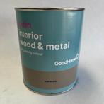 GoodHome Binnenlak Verf Caracas Grijs Zijdeglans 750ml, GoodHome, GoodHome, Nieuw, Ophalen of Verzenden