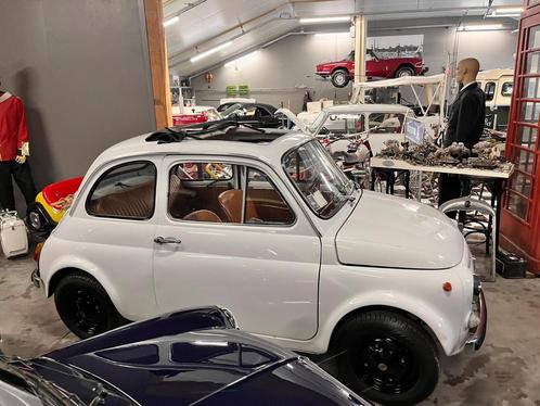 Fiat 500 L oldtimer, Auto's, Fiat, Bedrijf, Te koop, 500L, Overige brandstoffen, Coupé, Handgeschakeld, Origineel Nederlands, Wit