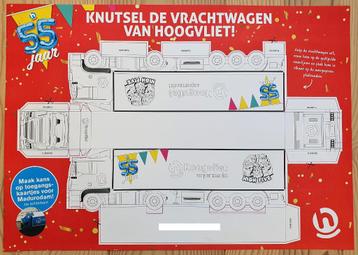 knutselplaat/ knipplaat vrachtwagen van Hoogvliet beschikbaar voor biedingen