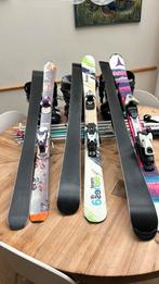 Kinderskischoenen - Maten 37, 38, 39, helm+ Ski's en stokken, Gebruikt, 100 tot 140 cm, Schoenen, Carve