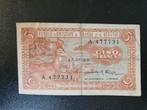 Rwanda et du Burundi pick 1a 1960, Ophalen of Verzenden, Burundi, Los biljet