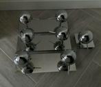 Opbouwspots Bollo Chroom, Huis en Inrichting, Ophalen, Zo goed als nieuw, Metaal of Aluminium, Plafondspot of Wandspot