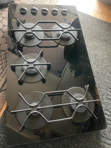 Neff gas kookplaat 5 pit glas op glas zwart beschikbaar voor biedingen