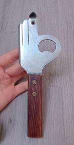 ok flesopener steel hout diedesheim bekoma, Ophalen of Verzenden