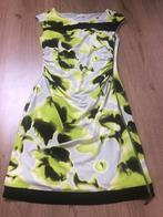Apanage geel zwart wit jurkje 40 asymmetrisch, Kleding | Dames, Jurken, Maat 38/40 (M), Geel, Ophalen of Verzenden, Zo goed als nieuw