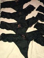 Hunkemöller dames string maat L 10 stuks, Hunkemöller, Ophalen of Verzenden, Zwart, String