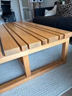 Massief Teak Houten Tafel, Ophalen, Gebruikt, 100 tot 150 cm, Teakhout