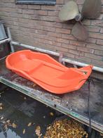 Oranje Kunststof Slee, Kinderen en Baby's, Speelgoed | Buiten | Springkussens, Ophalen, Gebruikt