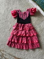 Spaanse jurk voor 6 jaar Rose zwart, Kinderen en Baby's, Ophalen of Verzenden, Zo goed als nieuw, Meisje