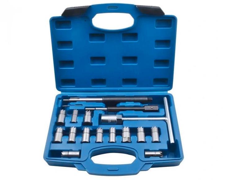 Diesel verstuiver zitting reiniger 17 delig, Auto diversen, Overige Auto diversen, Ophalen of Verzenden