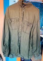mooie khaki blouse van Jessica 44 een keer gedragen, Verzenden, Zo goed als nieuw, Maat 42/44 (L), Groen
