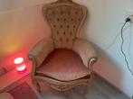 Prachtige fauteuil oud rose vintage antiek, Huis en Inrichting, Fauteuils, Zo goed als nieuw, Hout, Ophalen
