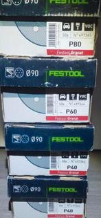4x Festool Granat schuurpapier excentrisch pak 50 stuks, Doe-het-zelf en Verbouw, Gereedschap | Schuurmachines, Ophalen of Verzenden