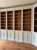 Landelijke Engelse Boekenkasten Bibliotheekkasten Inndoors, Huis en Inrichting, Kasten | Boekenkasten, Nieuw, 25 tot 50 cm, 200 cm of meer