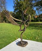 ABSTRACTE REIGER / brons, Ophalen of Verzenden