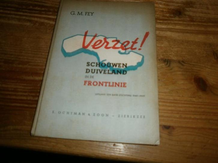 verzet schouwen duiveland in de frontlinie aug 1945, Boeken, Oorlog en Militair, Gelezen, Tweede Wereldoorlog, Ophalen of Verzenden