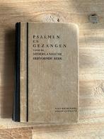 Psalmen en gezangen voor de Nederlandse Hervormde Kerk 1938, Antiek en Kunst, Antiek | Boeken en Bijbels, Ophalen of Verzenden
