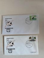 2 Enveloppen 20e Dag van de Aero-Filatelie 1981, Ophalen of Verzenden, Beschreven, Nederland
