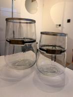 Riviera Maison windlichten, Huis en Inrichting, Woonaccessoires | Vazen, Ophalen, Overige kleuren, 50 tot 75 cm, Glas