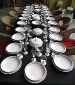 UNIEK!! 21STE VERJAARDAG SERVIES HUTSCHENREUTHER ROSE, Nieuw, Ophalen of Verzenden, Overige stijlen, Porselein