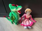 Efteling knuffels - draak en assepoester, Ophalen of Verzenden, Zo goed als nieuw