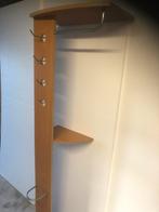 Houten Staande Kapstok met Metalen Details, Huis en Inrichting, Woonaccessoires | Kapstokken, Ophalen, Gebruikt, Staande kapstok