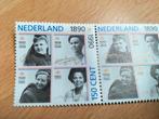 Nl Koninginnen 1890 - 1990, 3 postzegels, Ophalen of Verzenden, Overige landen