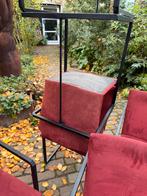 6 Eetkamerstoelen Mazairac en Boonzaaijer SM01, Huis en Inrichting, Stoelen, Ophalen, Gebruikt, Metaal, Dutch Design Retro Vintage Industrieel Geometrisch