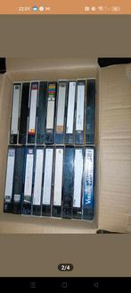 Doos met opname videobanden opnames van tv, Cd's en Dvd's, VHS | Film, Ophalen of Verzenden