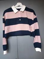 Superleuke korte sweater van Shein mt XS, donkerblauw/roze, Kleding | Dames, Truien en Vesten, Blauw, Ophalen of Verzenden, Zo goed als nieuw