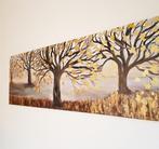 Schilderij GOLDEN FOREST 120x40, Ophalen, Zo goed als nieuw, Schilderij