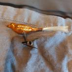 B1186 oude kerstbal vogel op knijper 11 cm, Diversen, Kerst, Ophalen of Verzenden, Gebruikt