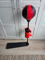 Boksbal + handschoenen, Sport en Fitness, Boksen, Ophalen of Verzenden, Zo goed als nieuw, Boksbal